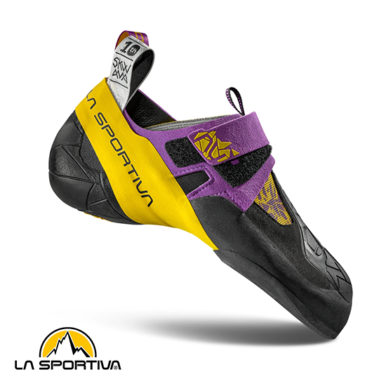SKWAMA PURPLE/YELLOW CHAUSSONS D’ESCALADE HOMME